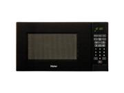 Haier 0.9 Cu. Ft. 900 Watt Microwave Single 0.90 ft_ Main Oven 10 Power Levels 900 W Microwave Power 10.63 Turntable Countertop Black