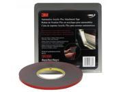 3M Automotive Acrylic Plus Attachment Adhesive Tape 1 4 x 20 yd 1 Roll 6386