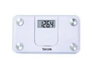 Taylor 708640134 Glass Digital Mini Scale with Telescope Display White