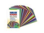 Pacon 57650 Fadeless Designer Sheets 100 Sheets 12inx18in Assorted