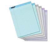 Prism Plus Colored Legal Pads 8 1 2 x 11 3 4 Pastels 50 Sheets 6 Pads Pack