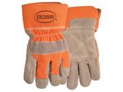 Boss Gloves 2393 Double Leather Palm Gloves Large