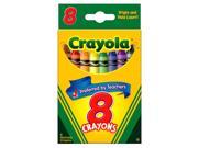 Crayola Crayons 8 Pkg