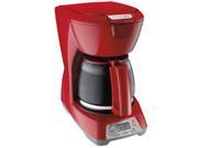 Proctor Silex 12 Cup Coffee Maker RED
