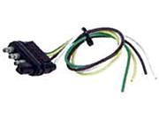 Hopkins 48115 4 Wire Flat Connector Vehicle To Trailer Wiring Connector