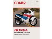 Clymer M439 1987 1990 Honda 600 Hurricane Manual Hon 600 Hurricane 87 90