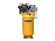 EMAX premium Industrial 7.5HP 80 Gallon Vertical 3PH 2 Stage Stationary Air Comp