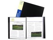 Presentation Book 12 Pockets 8.5 X11 Black