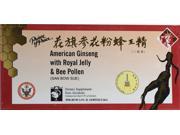 American Ginseng Royal Jelly Bee Pollen Prince Of Peace 10 Vial