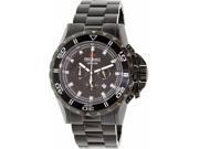 Swiss Precimax PX12202 Mens Carbon Pro Black Stainless-Steel Quartz Watch