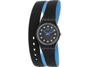 UPC 054362019026 product image for Swatch Women's Originals LB179 Black Rubber Swiss Quartz Watch | upcitemdb.com