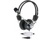 Pyle Home PHPMCU10 Multimedia Gaming USB Headset with Noise Canceling Microphone