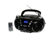 Jensen Portable AM FM Stereo CD Player with MP3 Encoder Player Black CD 750