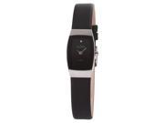 Skagen Casual Crystal Steel Black Ladies Watch 271SSLB