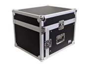 Seismic Audio SAMRC 6U 6 Space Rack Case with Slant Mixer Top PA DJ Pro Audio Road Case