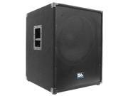 Seismic Audio 18 inch PA Subwoofer Cabinet PA DJ Sub Woofer Cab Live Sound