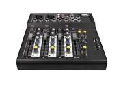 Seismic Audio Slider4 4 Channel Mixer Console with USB Interface