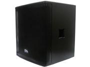 Seismic Audio Magma 118S 18 Pro Audio Subwoofer Cabinet 800 Watts RMS PA DJ Stage Studio Live Sound Subwoofer