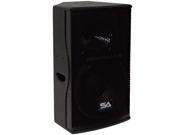 Seismic Audio Magma 12 PW Premium Active 12 Full Range 2 Way Loudspeaker Cabinet Active 400 Watt Loudspeaker Cabinet