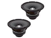 Seismic Audio CoAx 8 Pair Pair of 8 Inch Coaxial Speakers 200 Watts RMS PRO AUDIO PA DJ Replacement 8 Ohms