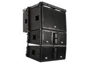 Seismic Audio SALA 215S PKG1 Premium Line Array Package 2x15 Subwoofer Pair of 2x10 Speakers and Mounting Frame PA DJ Live Sound Band