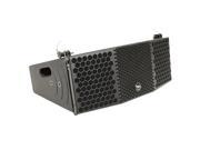 Seismic Audio CLA 2x5 Compact 2x5 Line Array Speaker with Titanium Compression Driver PA DJ Band Live Sound