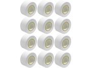 Seismic Audio SeismicTape White603 12Pack 12 Pack of 3 Inch White Gaffer s Tape 60 yards per Roll