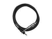 Seismic Audio SA iSTMO6 6 Foot Stereo 1 8 Inch TRS to Mono 1 4 Inch TS Patch Cable DJ Patch Cord