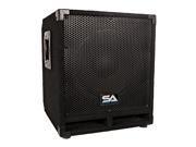 Seismic Audio Mini Tremor Powered 12 Pro Audio DJ Subwoofer Cabinet Active 12 Inch PA DJ Band Live Sound Subwoofer