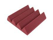 Seismic Audio SA FMDM3 Burgundy 3 Inch Burgundy Studio Acoustic Foam Sheet Noise Cancelling Foam Panel