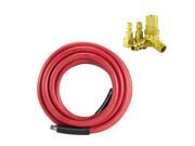 UPC 886352902496 product image for Snap-On Air Hose 3/8-Inch X 50-Feet with Hi-Flo Brass Coupler Set | upcitemdb.com