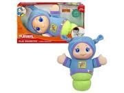 Bedtime friend comforts baby with gentle lights and lullaby tunes with a gentle hug from your child. Figure features 3 different modes of play—light only, demo mode or play mode—and 6 different lullaby tunes. Help baby transition from busy time to bedtime. With a simple squeeze, the LULLABY GLOWORM toy lights up with a friendly, glowing face and soothing lullaby songs. Three modes of play include light only, demo mode or play mode. Six different lullabies help little ones drift off to dreamland with their comforting, cuddly companion. Colors may vary. Measure about 9-inches tall. Size: 9-inches tall Gender: Unisex