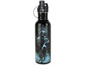 Stay hydrated while gaming! Become the envy of your gym! Makes a great gift for the gamer in your life! Stay hydrated and become the envy of your gym, with this Call of Duty: Modern Warfare 2 Water Bottle! Perfect for your favorite beverage on the go, this sturdy water bottle is constructed from aluminum, and features a sturdy plastic screw top with sipper and cap