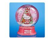 UPC 086131274008 product image for Hello Kitty Pink Glitter Base 3 1/2-Inch Snow Globe | upcitemdb.com