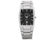 Skagen Bracelet Date Window Black Dial Men's watch #690LSXB