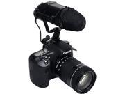 Opteka VM-200 Video Condenser Stereo Shotgun Microphone for Digital SLR Cameras and Camcorders