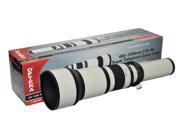 Opteka 650-1300mm High Definition Telephoto Lens for Nikon 1 J4, J3, J2, S2, S1, V3, V2, V1 and AW1 Compact Mirrorless Digital SLR Cameras