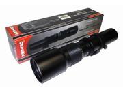 Opteka 500-1000mm High Definition Preset Telephoto Lens for Nikon 1 J2, J3, S1, V1, V2 Compact DSLR Mirrorless Cameras