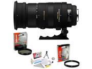 Sigma 50-500mm F/4.5-6.3 DG OS HSM Lens for Canon EOS + Opteka UV Filter + Opteka CPL Filter + Opteka 5 Piece Cleaning Kit