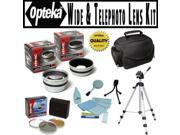 Opteka HD2 Professional Digital Accessory Kit for Panasonic Lumix DMC-LX5 Digital Camera