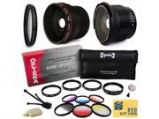 Professional Panoramic Macro Lens & Filters Accessories Bundle for Sony Alpha A5000, A6000, NEX 3N, NEX-3N, NEX-3NL, NEX3NL, NEX 5T, NEX-5T, NEX5T, NEX 5TL, NEX