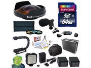 Special Edition All Sport Accessory Package for the Sony NEX-VG30 Camcorder Includes - 64GB High Speed Error Free SDHC Memory Card + 58MM Pro 3 Piece Filter Kit