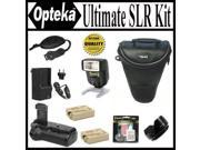 Ultimate SLR Accessory Package For The Nikon D40, D40X, D60, D3000 & D5000 Digital SLR Amazing Kit Includes 2 EN-EL9 Battery Packs 2000Mah Each, 1 Hour AC/DC Ch