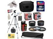 Ultimate Accessory Kit for Canon PowerShot SX50 HS SX50HS Digital Camera Includes 32GB High-Speed SDHC Card + Card Reader + Opteka NB-10L 1800mAh Ultra High Cap