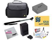 47th Street Photo Best Value Point & Shoot Accessory Starter Kit for Canon PowerShot G15 G16 G1X Digital Camera Includes Extended Replacement NB-10L Battery + A
