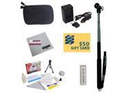 47th Street Photo Best Value Point & Shoot Accessory Starter Kit for Canon PowerShot Elph 530, Elph 520, Powershot N Digital Camera Includes Extended Replacemen