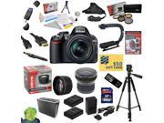 Nikon D3100 Digital SLR Camera with 18-55mm NIKKOR VR Lens With All Sport Accessory Package - Includes 64GB Transcend High Speed Memory Card + Card Reader + 2 A