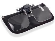 Carson Clip Flip 1.5x Clip on Flip up Magnifying Lenses for Eyeglasses CF 10