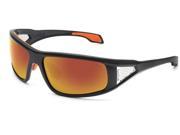 Bolle Diablo Sunglasses, Shiny Black Frame, TNS Fire Lenses