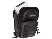 Drago Gear Sentry Pack For IPad Backpack, 13"x10"x7", Black 